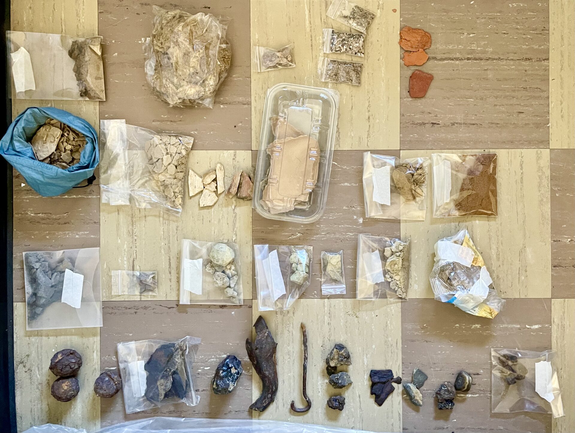 Untitled (Sperrgebiet, Namibia; Found Items and Material Studies), 2023